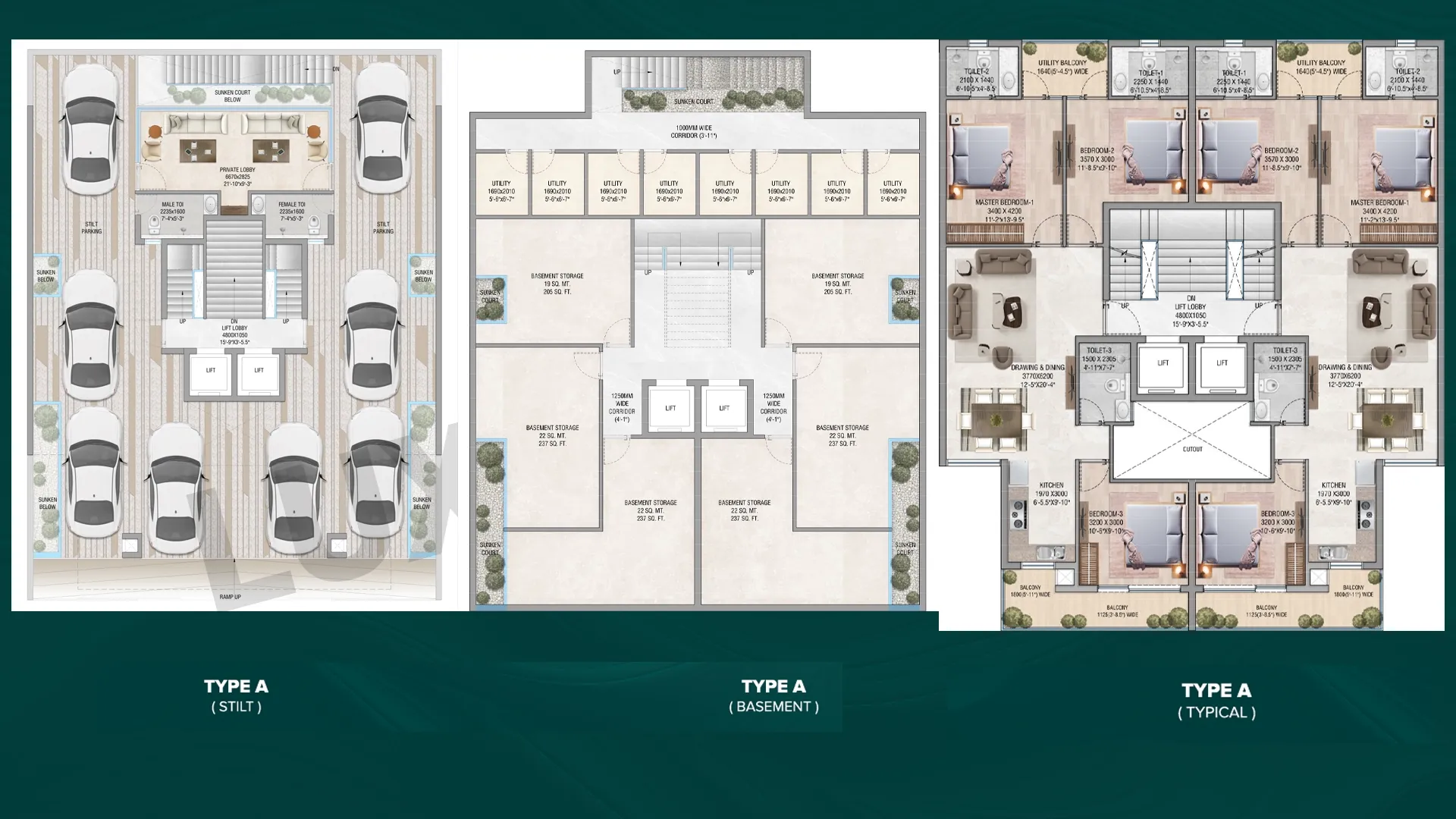 JMS Majestic Manesar floor